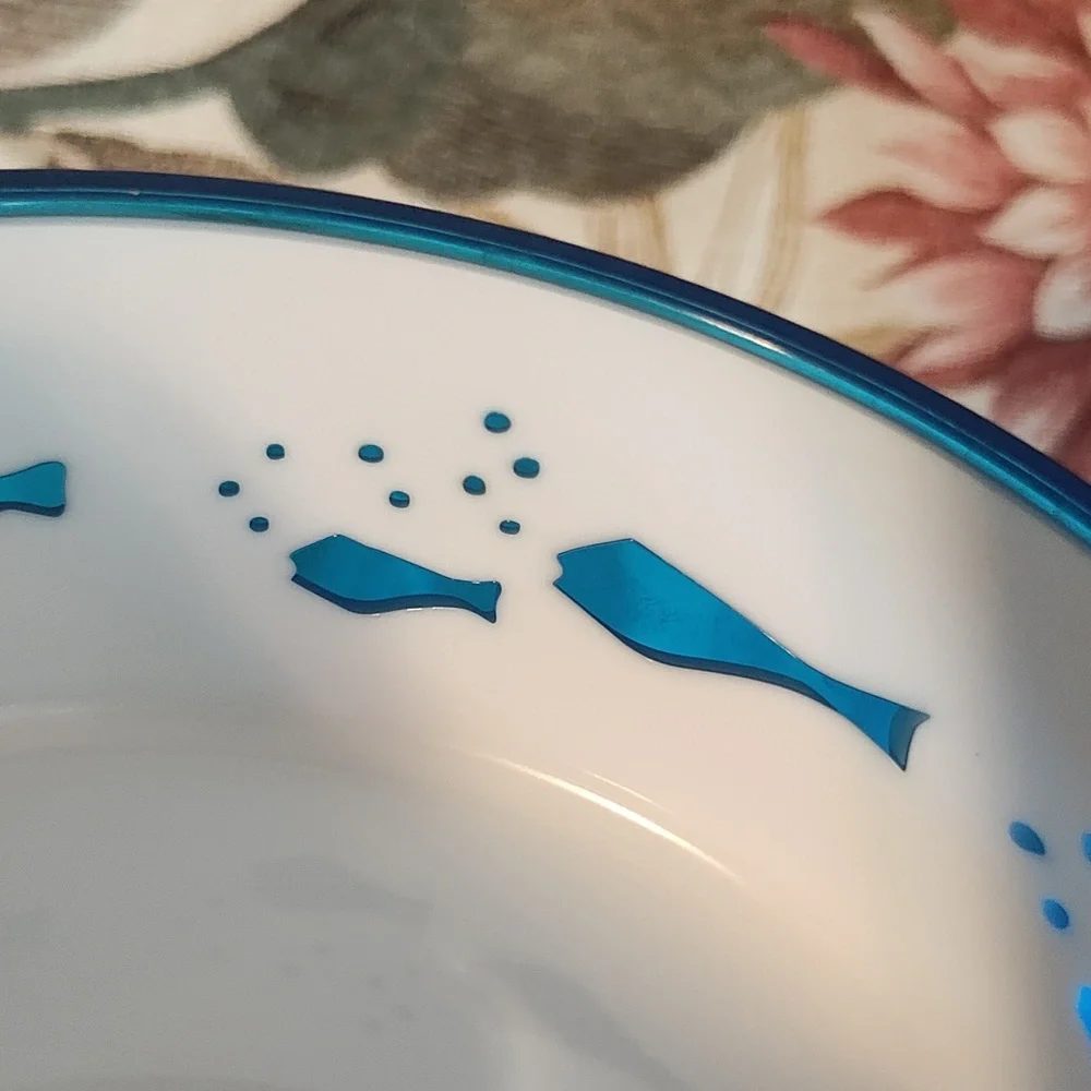 PETS: CAT FISH SEE-THRU WATER BOWEL